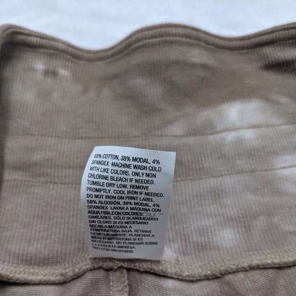 All In Motion Beige Tie Dye High Rise Jogger Sweatpants Size XXL - Picture 6 of 12